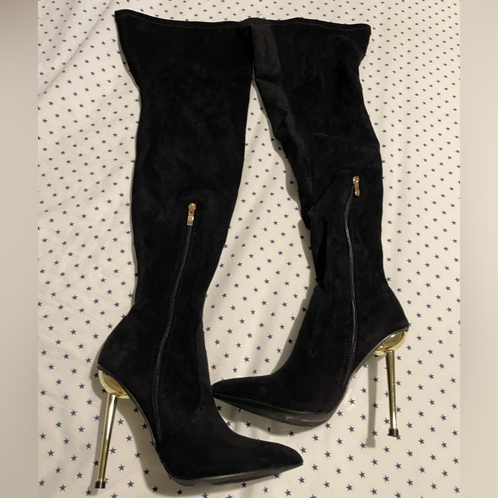 Boot black # 7.5 fashions nova ! New